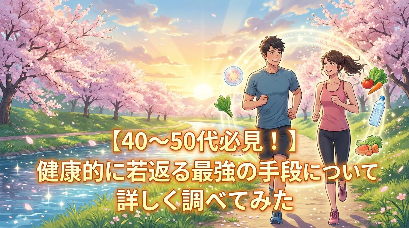 若返る最強の手段について調べてみた