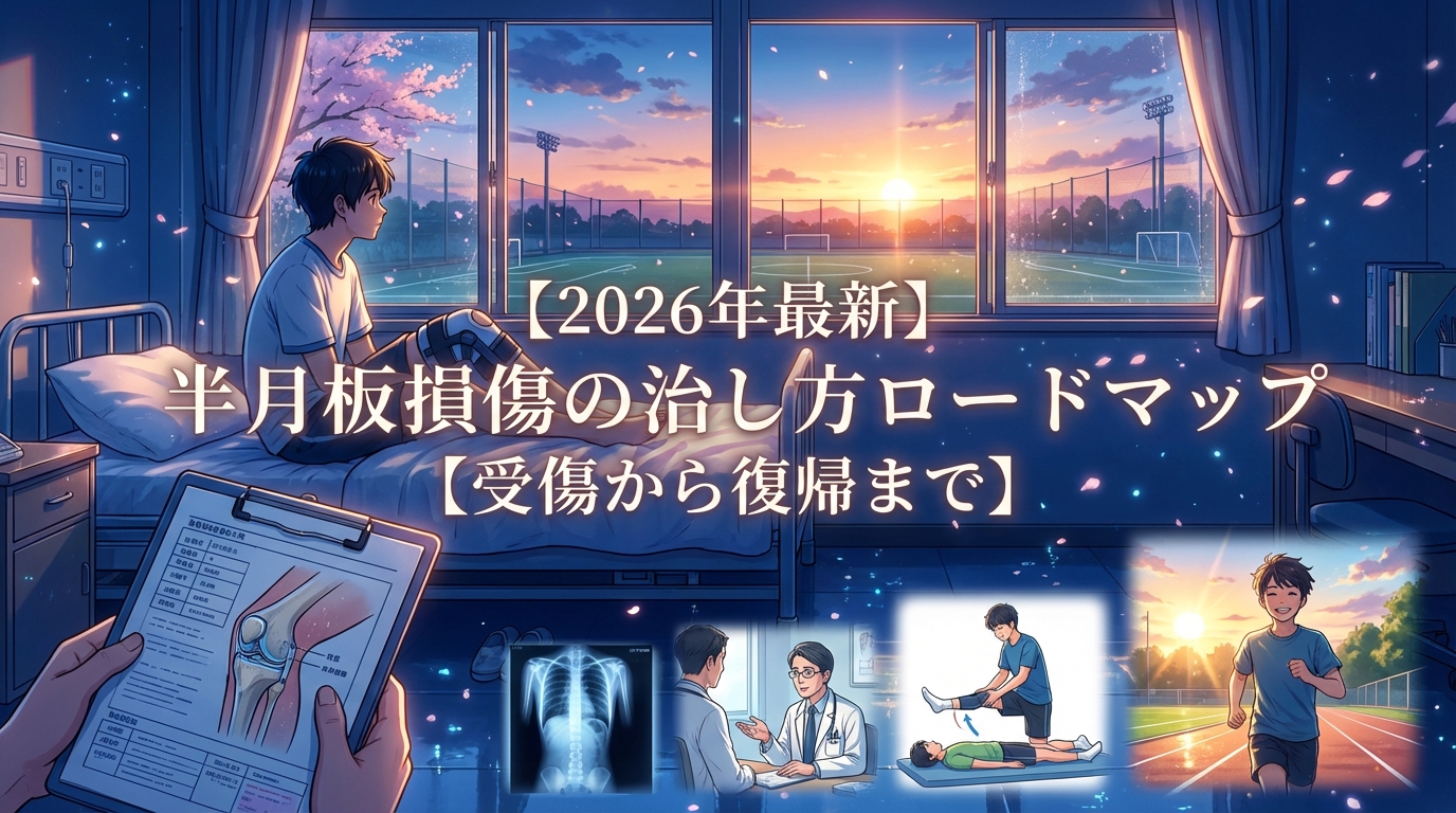 半月板損傷の治し方について